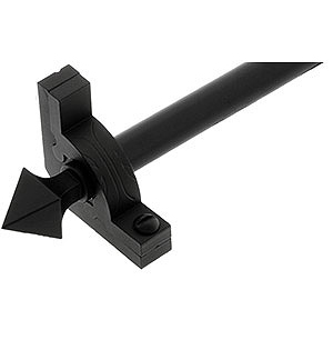 Sovereign Pyramid Deco Stair Rod - Iron